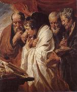 Jacob Jordaens The four Evangelists USA oil painting artist